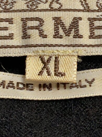 商品画像：Vネックニット/XL/ウール/カシミヤ/シルク/ブラック// 4