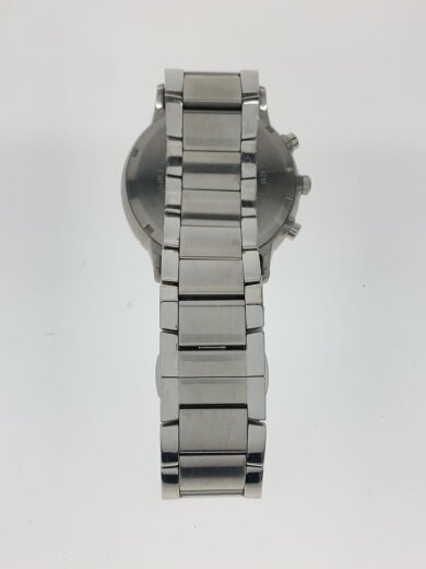 商品画像：クォーツ腕時計/クロノグラフ/アナログ/ステンレス/BLK/SLV/SS/AR-2460 5