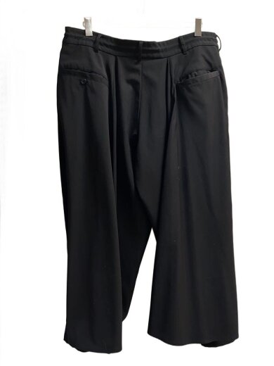 商品画像：GABARDINE CROW PANTS/3/ポリエステル/ブラック/UI-P32-909 2