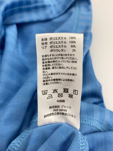 商品画像：eightynine LOGO JERSEY/M/ポリエステル/ブルー 4