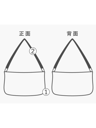 商品画像：ワンショルダーバッグ/牛革/キャメル 9