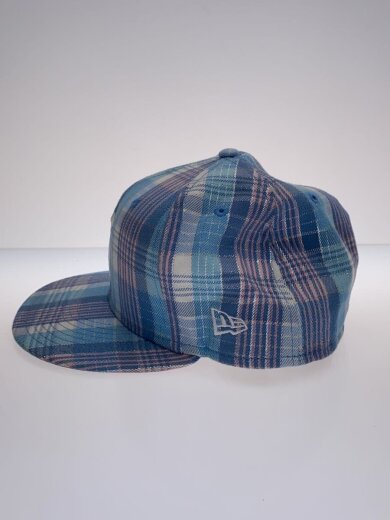 商品画像：Metallic Plaid S Logo New Era Cap/7 1/2/BLU/メンズ// 2
