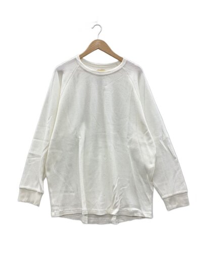 商品画像：長袖Tシャツ/--/コットン/WHT/KM24S-019// 1