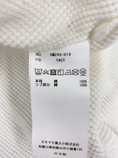 商品画像：長袖Tシャツ/--/コットン/WHT/KM24S-019// 4