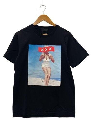 商品画像：Tシャツ/S/コットン/BLK/マリリンモンロー// 1
