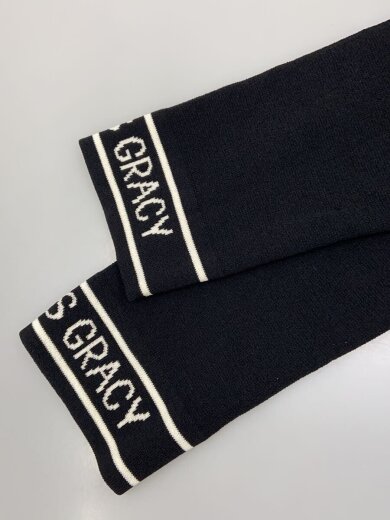 商品画像：ロゴベルト付/ニット長袖ワンピース/38/BLK/無地/TZ-518114// 5