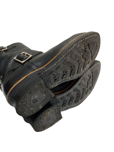 商品画像：エンジニアブーツ/US7.5/BLK/レザー 4