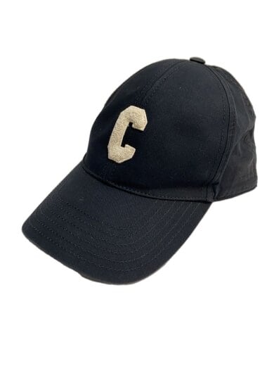 商品画像：Cロゴ/ベースボールキャップ/L/コットン/BLK/レディース/2AUY8969P.38NO 1