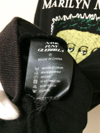画像：その他ブランドName funny guerrilla/マリリンマンソン/パーカー/XL/--/ブラック5