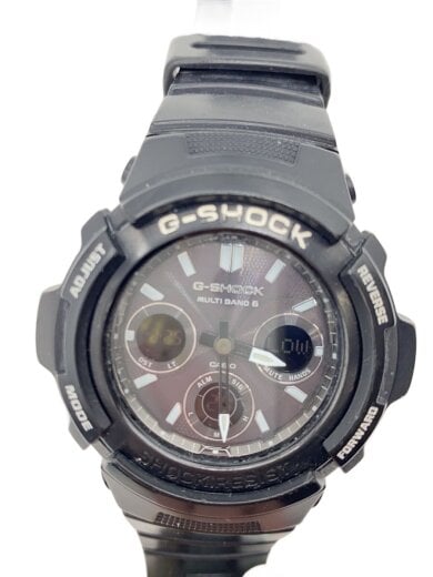 商品画像：腕時計/デジアナ/ラバー/GRY/BLK/awg-m100bw 1