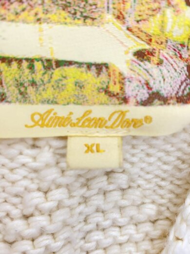 画像：AIME LEON DOREニット・セーター(厚手)/XL/コットン/WHT4