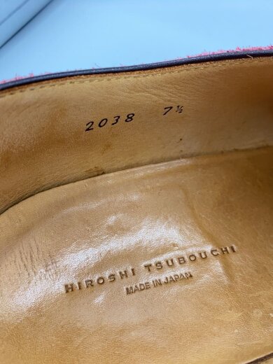 商品画像：ドレスシューズ/US7.5/RED/スウェード/2038 5