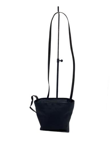 商品画像：ショルダーバッグ/ナイロン/BLK/無地/舟形xs 1