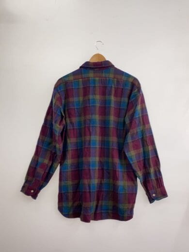 商品画像：長袖シャツ/XL/ウール/マルチカラー/チェック 2