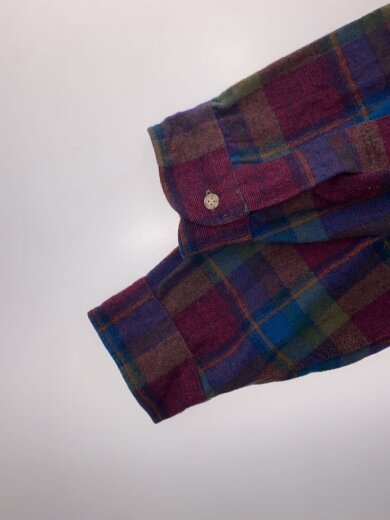 商品画像：長袖シャツ/XL/ウール/マルチカラー/チェック 4