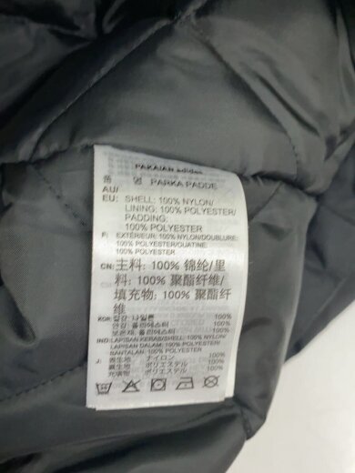 商品画像：ナイロンジャケット/L/ナイロン/BLK/ED5834 4