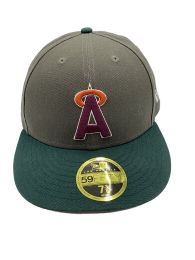 商品画像：キャップ/エンゼルス/7 3/8/ポリエステル/KHK/メンズ 1