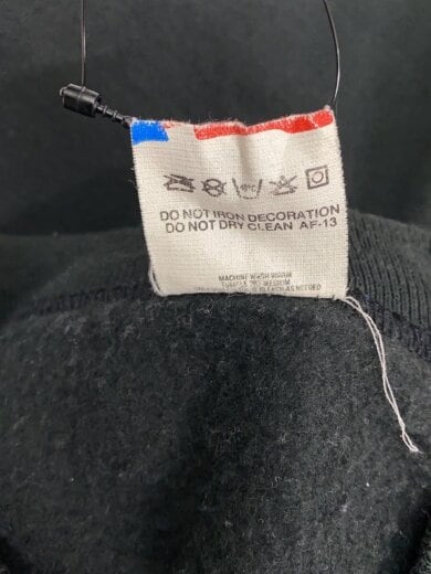 商品画像：USA製/スウェット/L/コットン/BLK 4