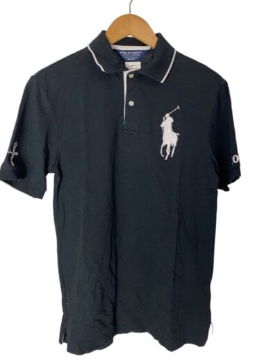 商品画像：ポロシャツ/S/コットン/BLK 1