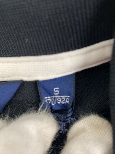 商品画像：ポロシャツ/S/コットン/BLK 4