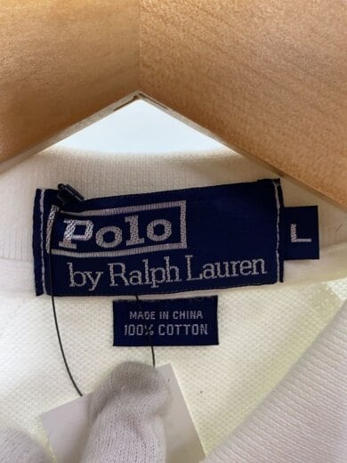 商品画像：ポロシャツ/L/コットン/WHT/KK-RL-HM-0293 3