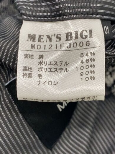 商品画像：テーラードジャケット/サマーツイードジャケット/1/ツイード/BLK/M0121FJ006 5