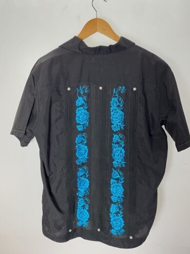 商品画像：ROLAN/キューバシャツ/半袖シャツ/42/ポリエステル/BLK 2