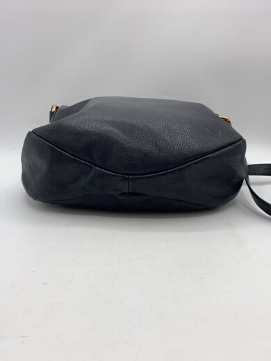 商品画像：ショルダーバッグ/パスケース付属/山羊革/BLK// 4