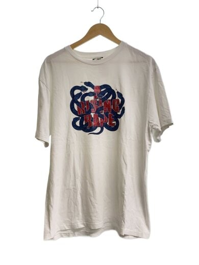 商品画像：Tシャツ/XL/コットン/WHT/YEAR OF SNAKE COLLECTION// 1