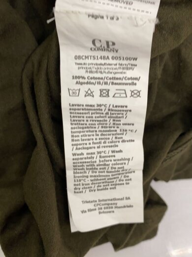 商品画像：Tシャツ/S/コットン/KHK/08CMTS148A// 5