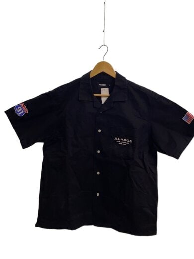 商品画像：半袖シャツ/M/コットン/BLK/101241014003// 1