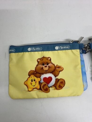 商品画像：ポーチ/ポリエステル/マルチカラー/×CareBears/WRISTLET POUCH SET 3