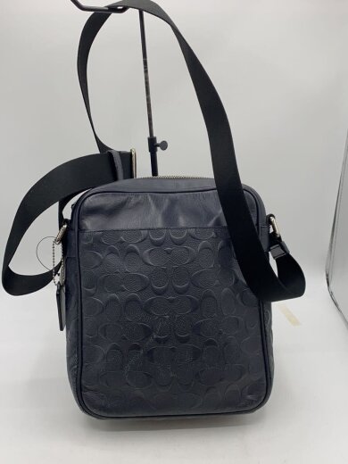 商品画像：ショルダーバッグ/全体的にスレ有/レザー/BLK/F11741// 3