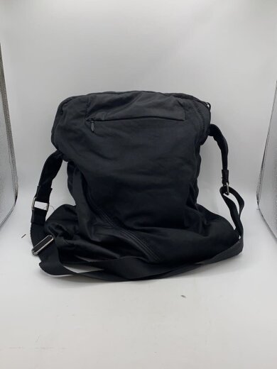 商品画像：ギミックショルダーバッグ/内側汚れ有/ナイロン/BLK 3