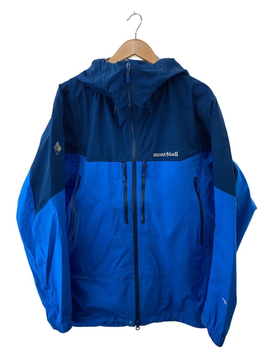 mont-bell / マウンテンパーカ/XL/ナイロン/ブルー/無地/1102527/DRYTEC