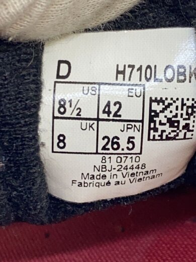 商品画像：ローカットスニーカー/26.5cm/ブラック/スウェード 5