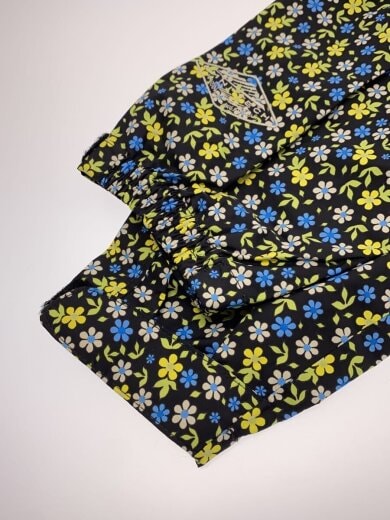 商品画像：ジャケット/S/ナイロン/BLK/花柄/211PL2454 5