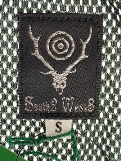 商品画像：長袖Tシャツ/S/ポリエステル/GRN/S.S. CREW NECK SHIRT KNITMESH 3