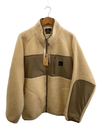 商品画像：フリースジャケット/XL/ポリエステル/IVO/QJK254001 1