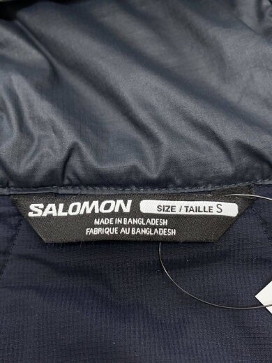 画像：salomonジャケット/S/ポリエステル/BLK3
