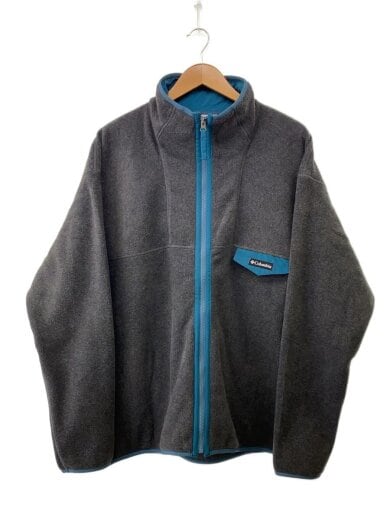 商品画像：フリースジャケット/XL/ポリエステル/GRY/PM0309 1