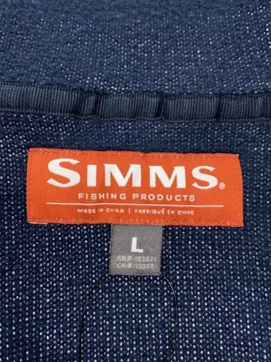 商品画像：ジップパーカー/L/ポリエステル/NVY/39574 3