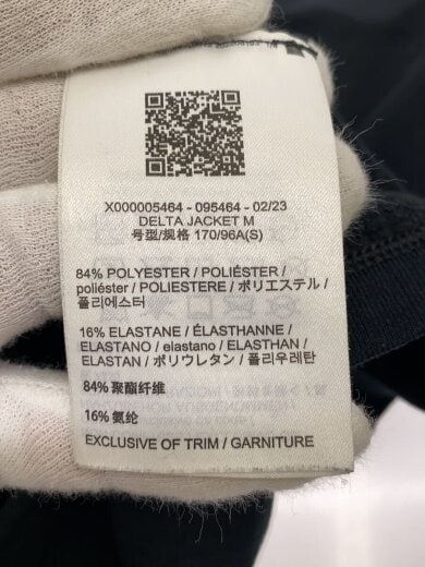 商品画像：ジャケット/S/ポリエステル/BLK 4