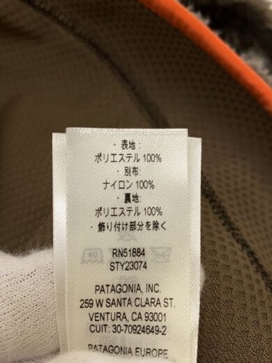 商品画像：フリースジャケット/S/ポリエステル/BRW/23074FA21 4