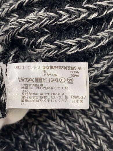 商品画像：ニットキャップ/--/ウール/BLK/メンズ/RW537// 5