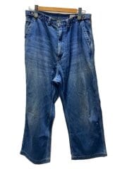 bell pants/ボトム/32/コットン/IDG/無地