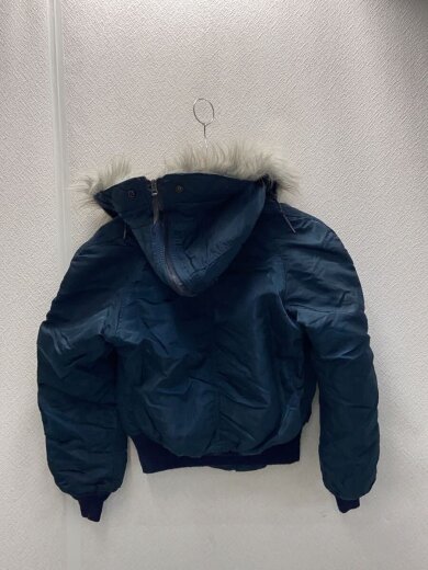 商品画像：フライトジャケット/S/--/NVY/無地 2