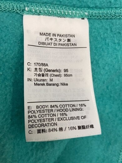 商品画像：パーカー/M/コットン/BLU/DA0316-393 4