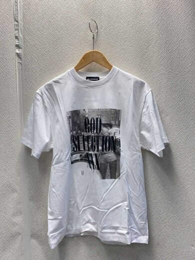商品画像：Tシャツ/M/コットン/WHT/無地/GX-S25-ST-17 1