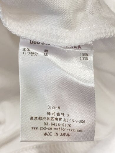 商品画像：Tシャツ/M/コットン/WHT/無地/GX-S25-ST-17 4